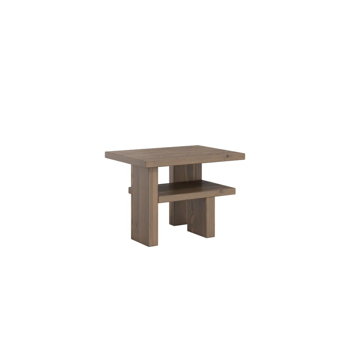 Table de chevet bois massif scandinave JAPAN