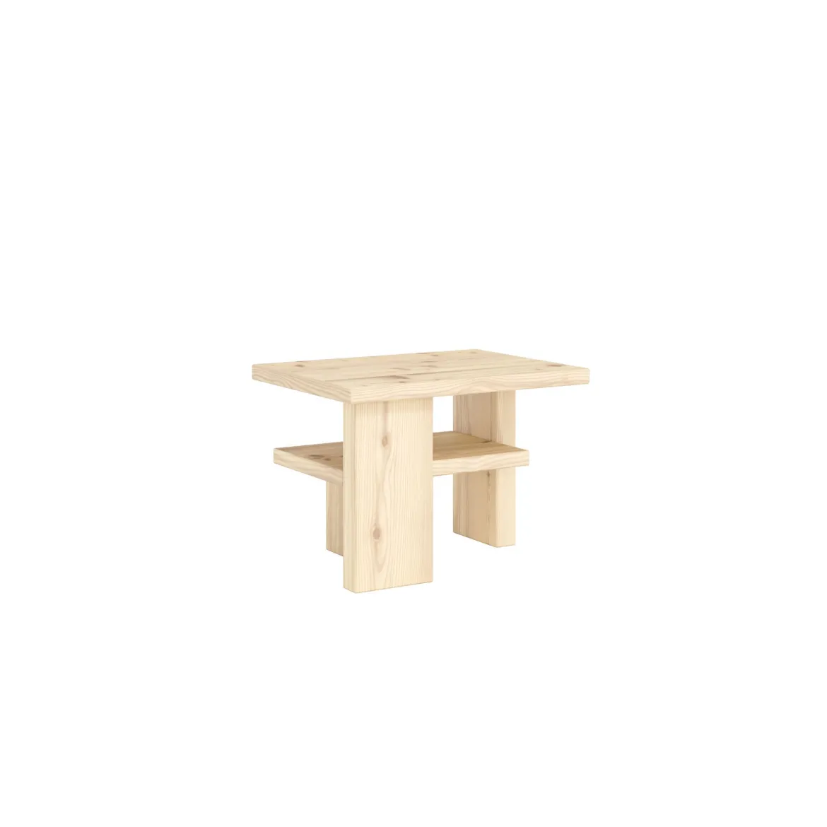 Table de chevet bois massif scandinave JAPAN