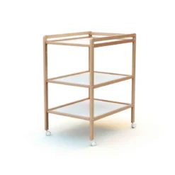 Table à langer 2 étagères en bois 50x70