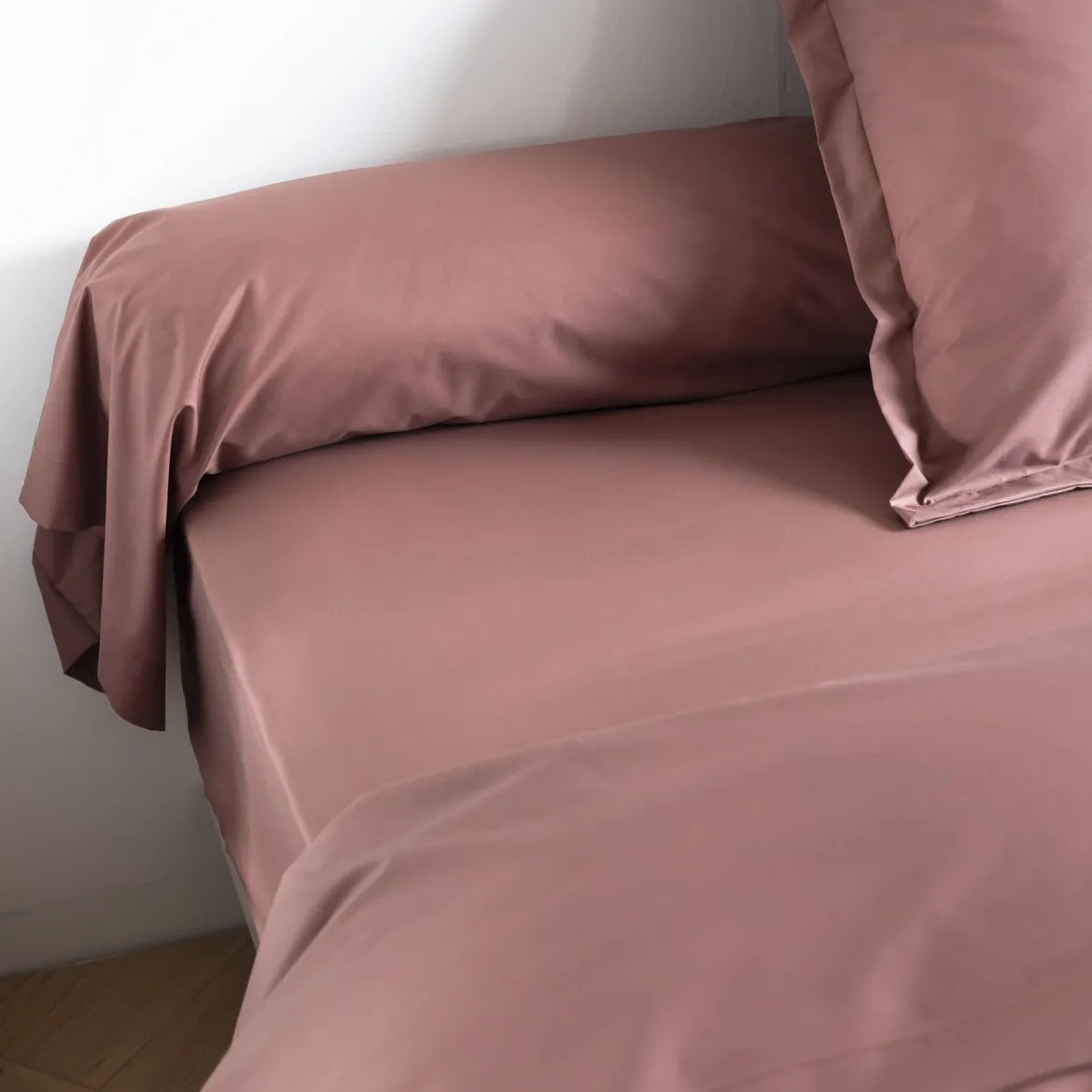 Taie de traversin coton percale - SOMEO