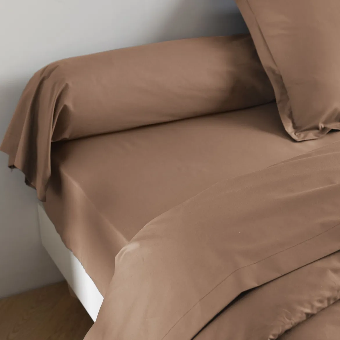 Taie de traversin coton percale - SOMEO