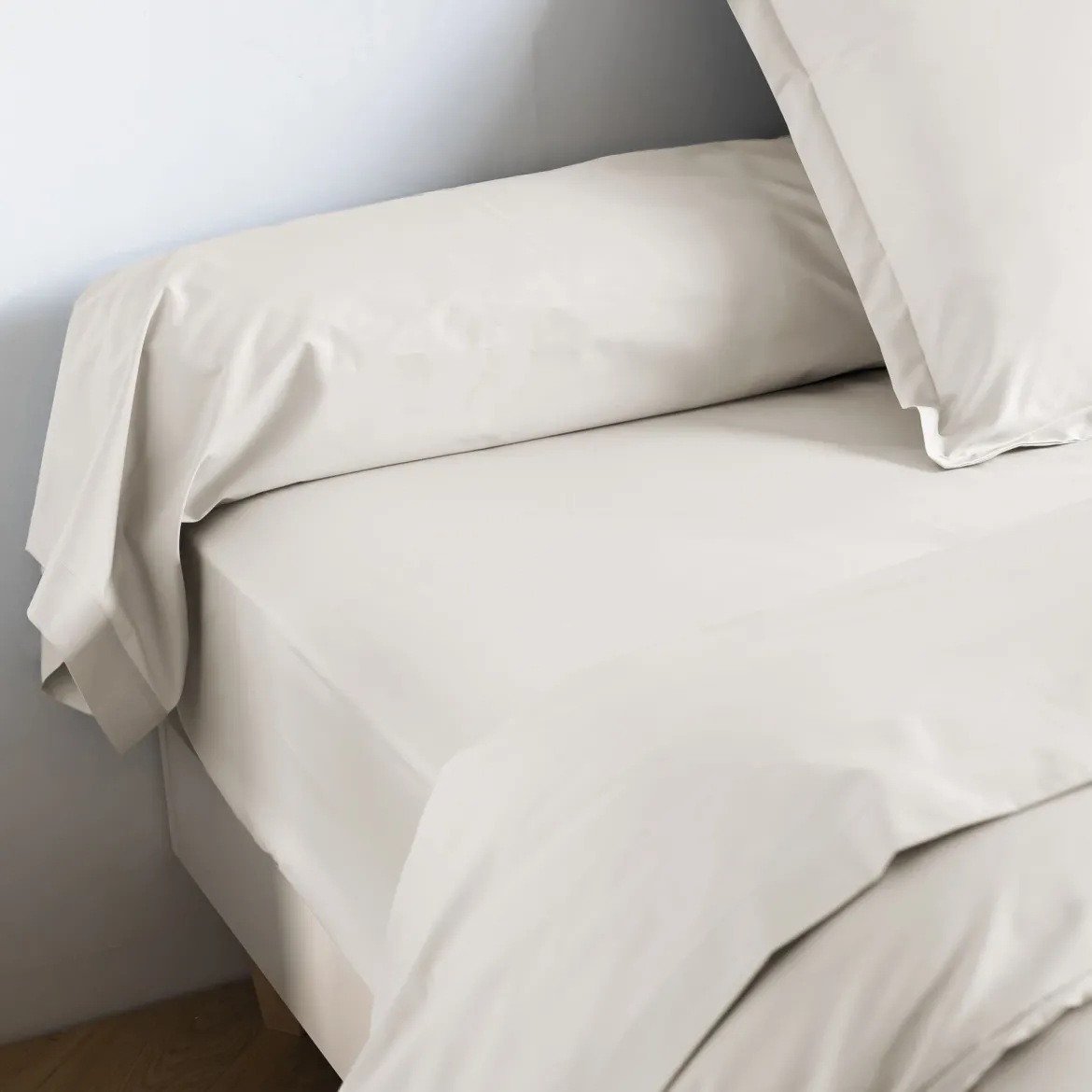 Taie de traversin coton percale - SOMEO