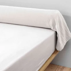 Taie de traversin double gaze de coton Terre de Nuit