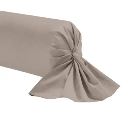 Taie de traversin percale lin