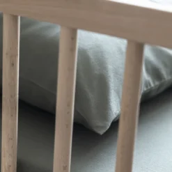 Taie d'oreiller bébé coton lavé 40x60 - SOMEO