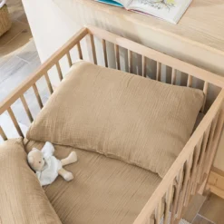 Taie d'oreiller bébé 40x60 gaze de coton NOA
