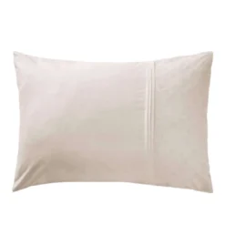 Taie d'oreiller 100% coton broderie anglaise