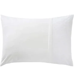 Taie d'oreiller 100% coton broderie anglaise