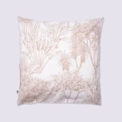 Taie d'oreiller coton à fleurs Terre de Nuit Flora
