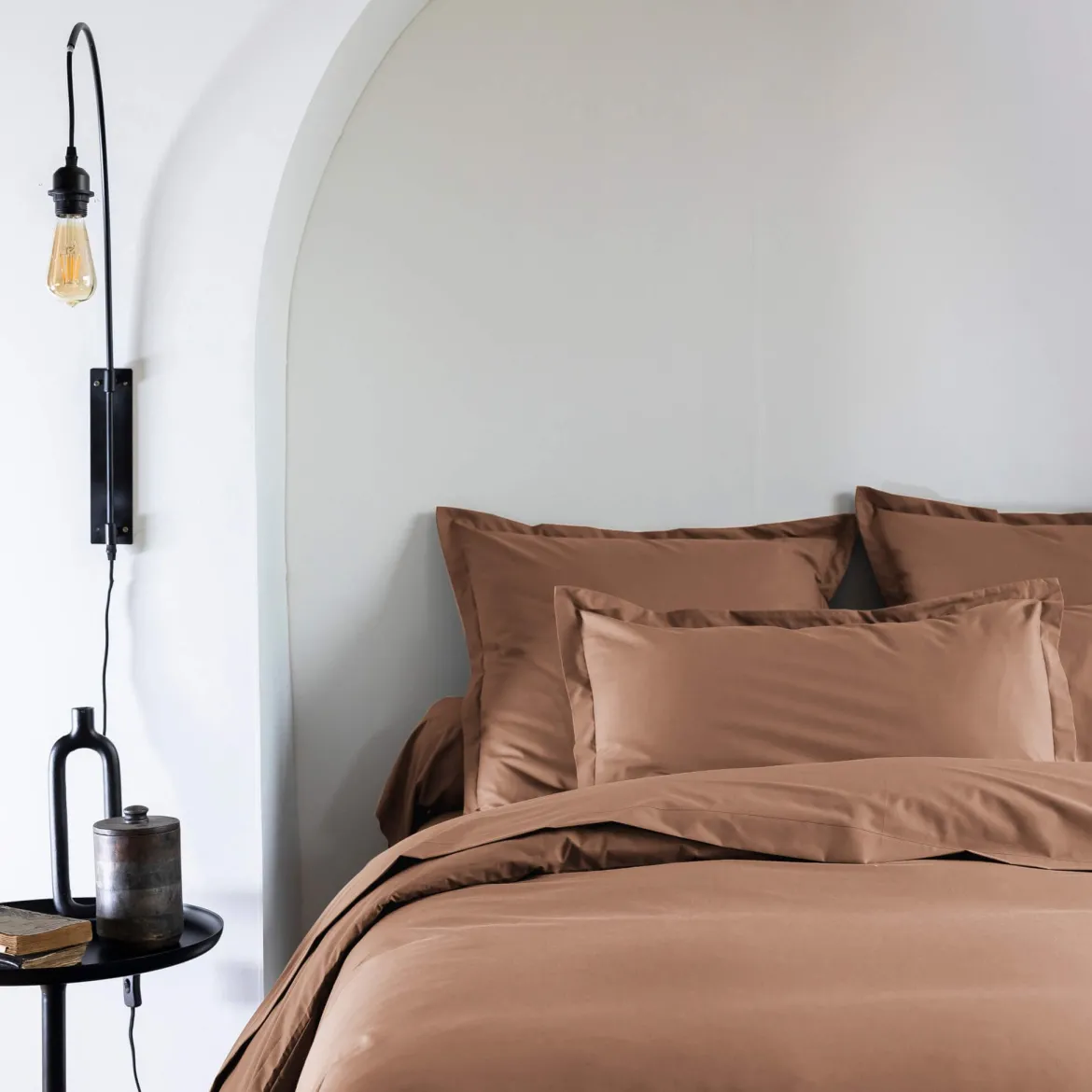Taie d'oreiller coton percale - SOMEO