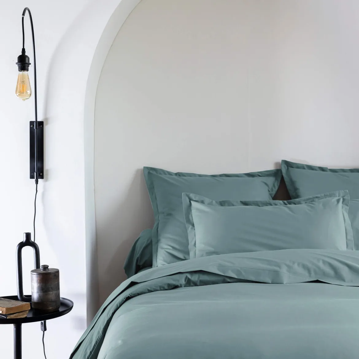 Taie d'oreiller coton percale - SOMEO