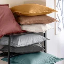Taie d'oreiller coton percale - SOMEO