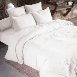 Taie d'oreiller double gaze de coton