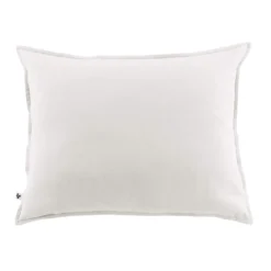 Taie d'oreiller flanelle blanc