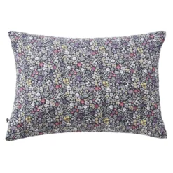 Taie d'oreiller gaze de coton imprimé floral