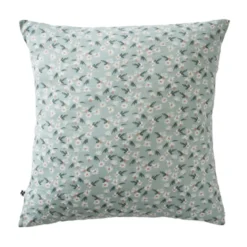 Taie d'oreiller gaze de coton imprimé floral