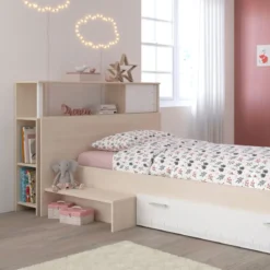 Tête de lit 90 cm bicolore PIA